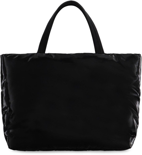 Saint Laurent Man Black Nappa Leather Saint Laurent Shopping Bag