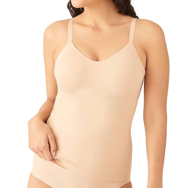 women's at ease shaping camisole in sand