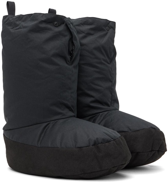 Black Down Tent Boots