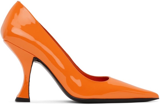 Orange Viva Heels