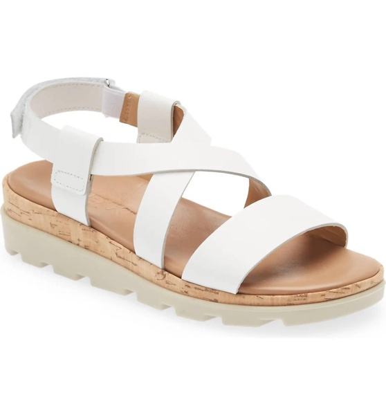 women's shea sandal in white