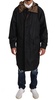 Dolce & Gabbana  Black Brown Hooded Reversible Raincoat