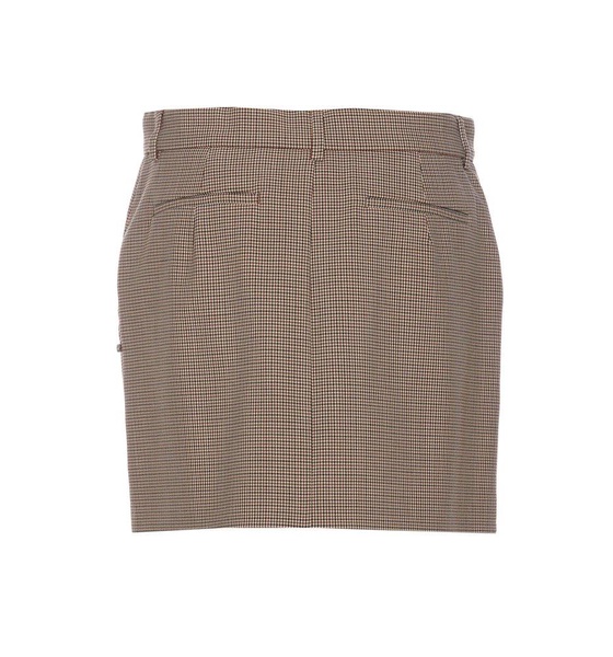 Sportmax Checked Mini Skirt