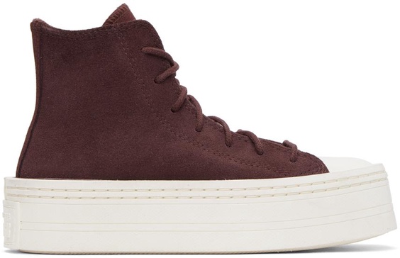 Burgundy Chuck Taylor All Star Modern Lift Sneakers