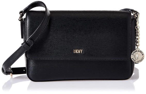 DKNY Womens Bryant Flap Crossbody, One Size