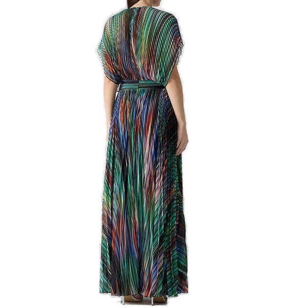 Just Cavalli Pleated Long Dress