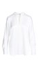 Vince Women's Band Collar Blouse