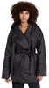 Norma Kamali Women's Hooded Sleeping Bag Car Coat