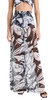 Ramy Brook Women's Haley Wide Leg Printed Pant