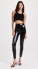 Faux Patent Leather Leggings