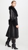 Foxy Shearling Trench Coat