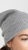 Cashmere Plush Rib Beanie