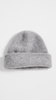 Cashmere Plush Rib Beanie