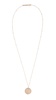 14k Small Sunbeam Medallion Necklace