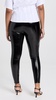 Faux Patent Leather Leggings