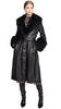 Foxy Shearling Trench Coat