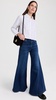 Fino Boxy Cropped Tuxedo Button Down Top