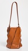 Adria Pleated Wave Bucket Bag