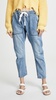 Shabbies Drawstring Boyfriend Jeans