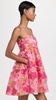 Organza Floral Mini Dress