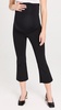 Neoprene Maternity Cropped Flare Pants