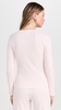 Pointelle Slim Fit Long Sleeve