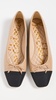 Marley Toe Cap Ballet Flats