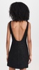 Scooped Back Mini Dress