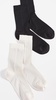 Classic Rib Socks - 2 Pack Offering