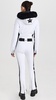 Parry Ski Jumpsuit Faux Border