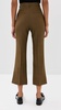 Credo Wool & Silk Bootcut Trousers