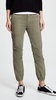 Cropped Military Twill Pants