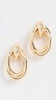 Oval Drop Earrings