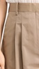 Wide Leg Pleated Chino