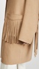 Fringe Raw Cut Coat