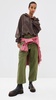 Cropped Cargo Pants