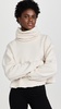 Corey Crop Cowl Neck Sweatshirt