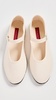 Mary Janes Ecru Flats