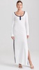 Karla Bell Sleeve Colorblock Maxi Dress