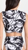 Palm Printed Olivia Bikini Top