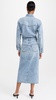 Western Denim Midi Dress