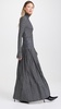 Pleated Long Skirt with Slit