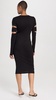 Slash Long Sleeve Dress