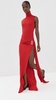 Sleeveless Side Split Column Dress