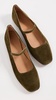 Greta Suede Ballet Flats