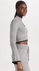 Ski Bell Sleeve Sweater Crop