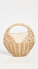 Sea Shell Wicker Bag