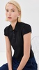 Luxe Pique Shrunken Polo Shirt