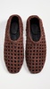 Eden Woven Leather Ballet Flats