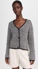 Naomi Herringbone Cardigan